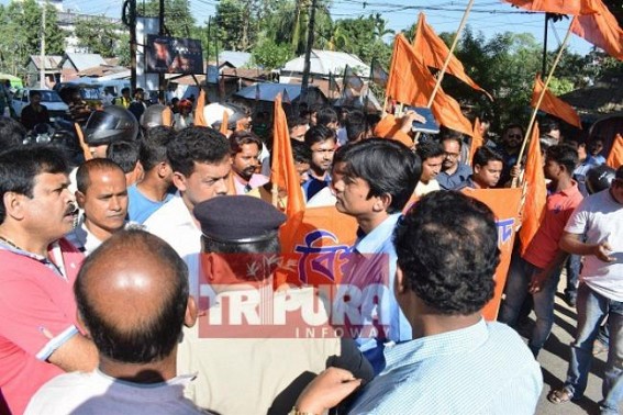 Attack on Agartala Hindu Temples : VHP  asks arrest of culprits within 48 hrs 